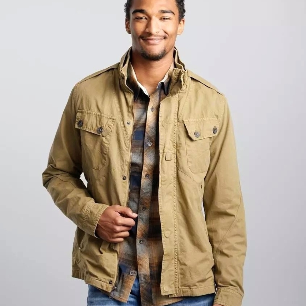 Outpost Men's Tan‎ Jacket Size M